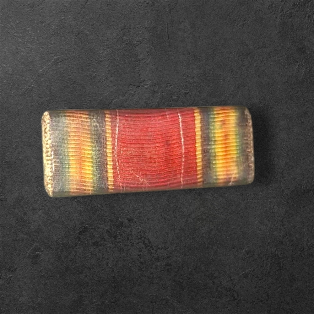 US Military Ranking Ribbon Pin WWII Collectible Lapel Uniform